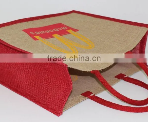 Excluisve Jute Bag for Europeon Market With Padded Rope Handle photo-3