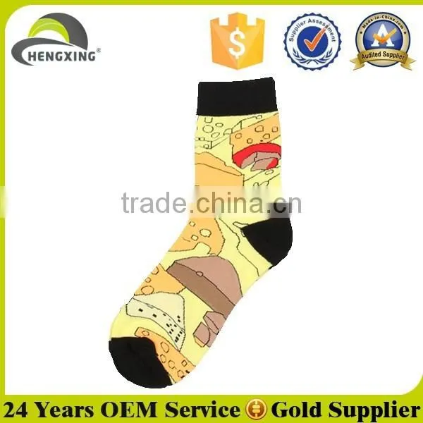 Hot Sale Printed Foods Socks Custom photo-3