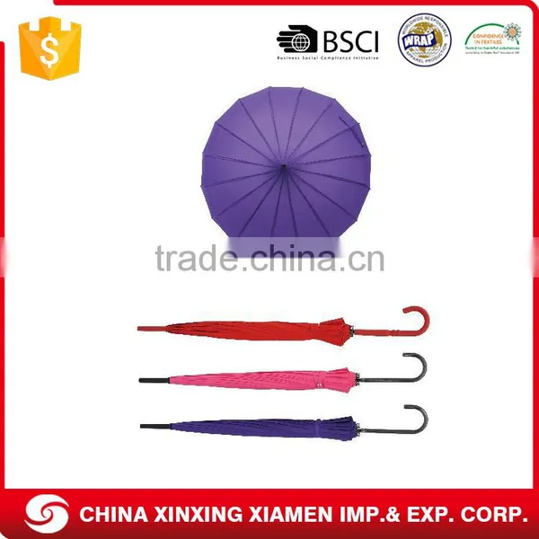 New Style Cheap Straight Tower Umbrella Promotional For Lady photo-2
