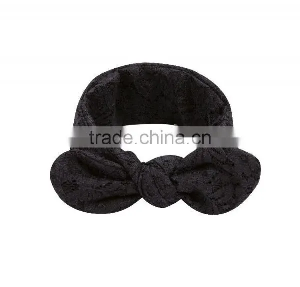 Wholesale 2016 New Fashion Baby Girls Lace Bow Headband Baby Hair Band photo-5