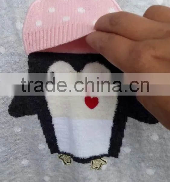 (KD038)hot Sale Jacquard Kids Chirstmas Sweater photo-2