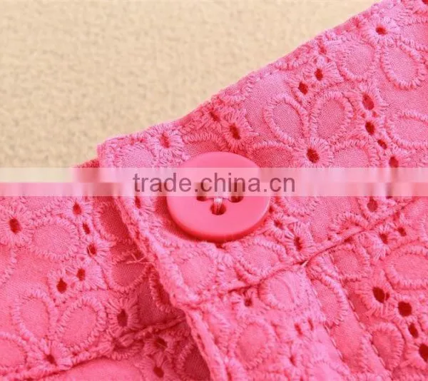 Latest High Quality Mom and Bab Branded Girls Shorts Woven Design photo-4