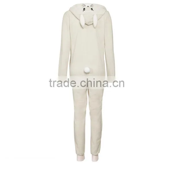 Fashion Lovely Women Cotton Flannel Animal Pajamas Plain Adult Onesie photo-5