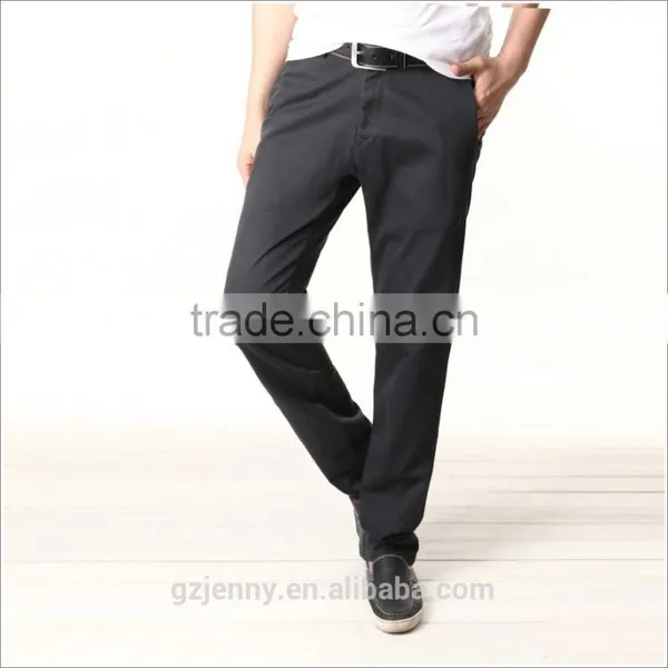 Apparel Manufacturer New Men Hot Sale Cotton Pants New Design Casual Trousers photo-2