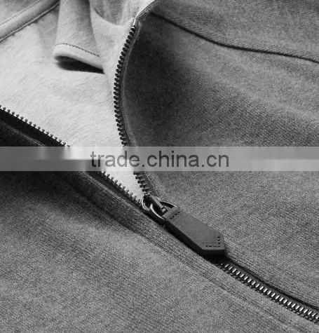 Men's Gray Double-faced Cotton-blend Jersey Hoodie photo-2