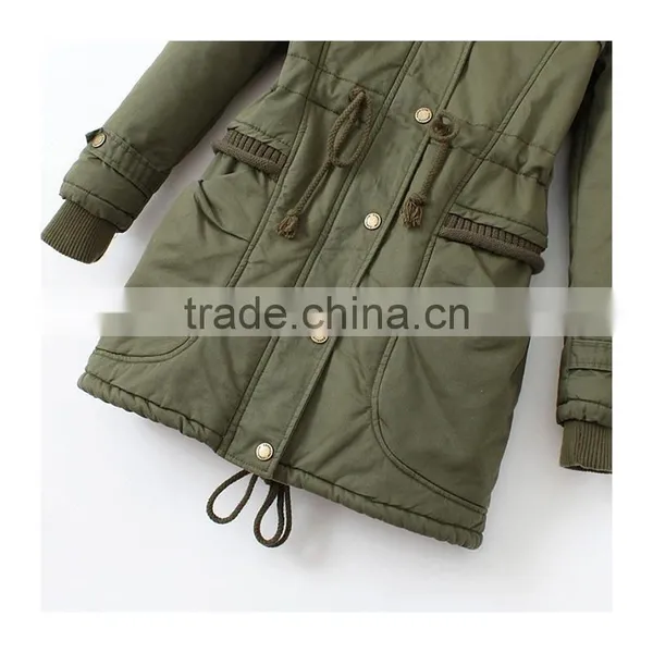 Fashion Style Windproof Winter Parka Jacket With Fur photo-3