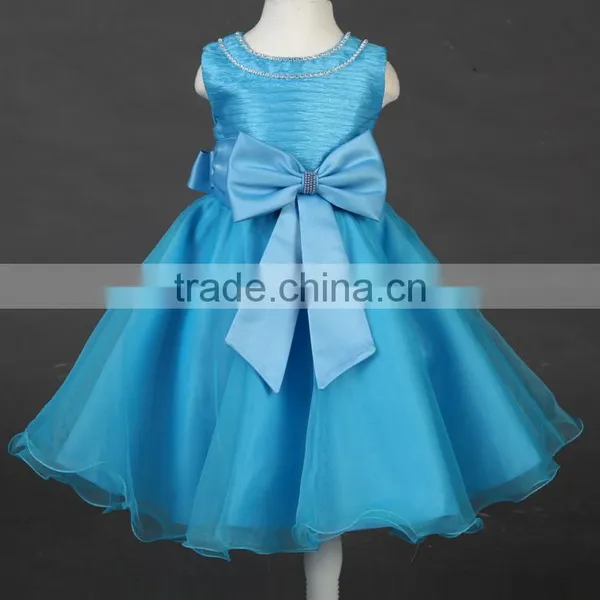 Special Design Bulk Girls Cotton Frock Designs Flower Wholesale Girls Party Dresses photo-4