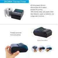 Portable Bluetooth Mobile Label Printer Support 1d 2d qr Cdode Printing photo-3