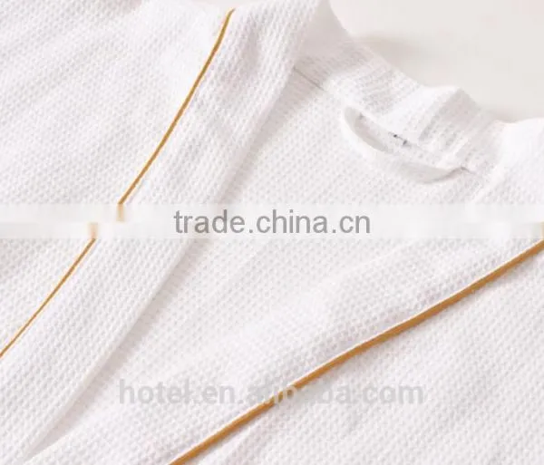 100% Cotton Wholesale Luxury Hotel Waffle Bathrobe For Men And Women photo-2