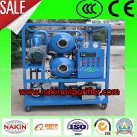 Series ZYD High Vacuum Transformer Oil Purifier With Double Stages