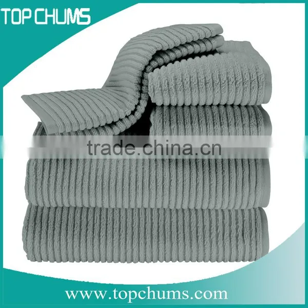 100% Cotton Gauze 6 Piece Luxury Hotel Bathroom Bath Towel Set photo-4