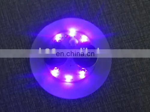 Novelty Gift Special Custom Bottle Sticker Led UV Black Light Bar Drink Coasters photo-5