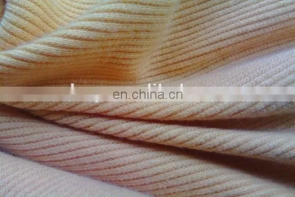Winfar China Wholesale Hot Sale Poly&spandex 2*2 Knit Rib Knit Fabric photo-3