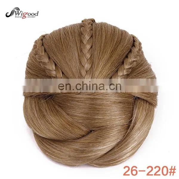 Natural Women Synthetic Clip-In Chignon Hairpieces Hair Bun photo-3
