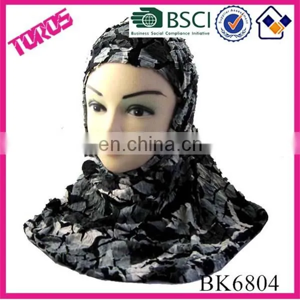 High Quality of Monochrome Embroidery Keffiyeh Arab Scarf
