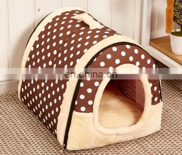 Portable Foldable Pet Dog Puppy Cat House Bed Cave Carpet Covers photo-5