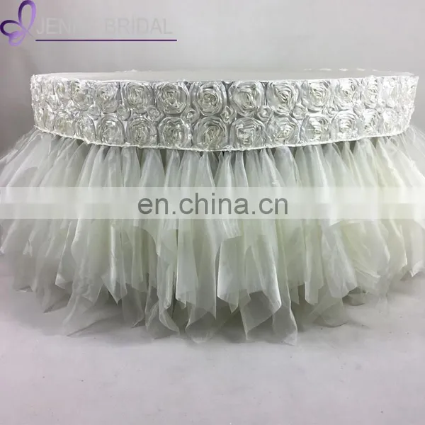 TC121E Round Outdoor Banquet Party Table Cover Wedding Decoration photo-6