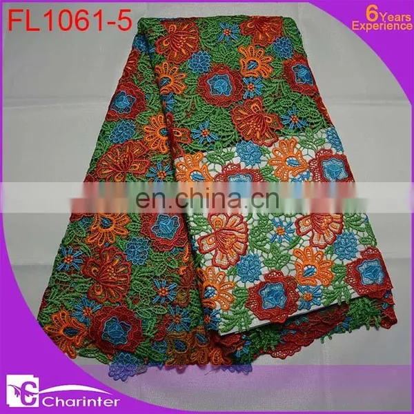 Guipure Lace/embroidery Lace/french Lace Fabric/african Lace Fabric/cord Lace Fabric FL1061-1 photo-5