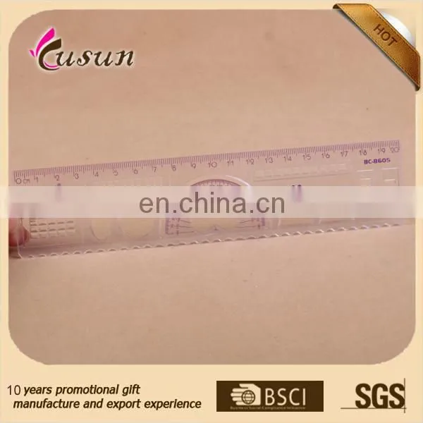 plastic multifunction protractor stencil drawing ruler