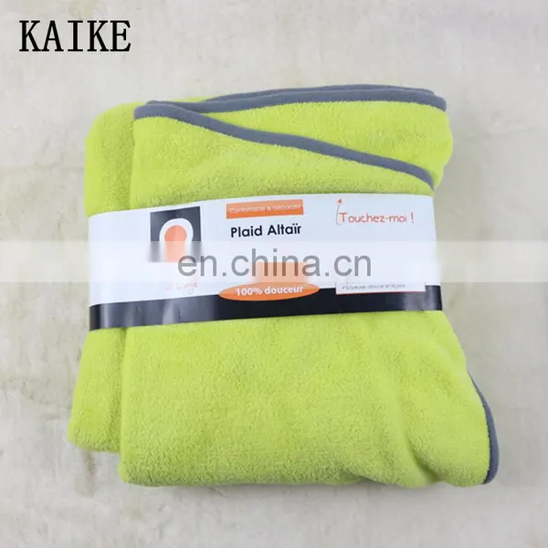 100%polyester Cheap Polar Fleece Beach Camel Wool Blanket Cover photo-3