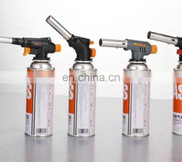 Micro Flame Mini Gas Cutting Butane Propane Piezo Ignition Blow Camping Welding Gas Torch photo-4