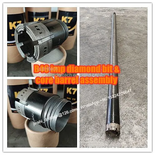 B46 Single Tube Bits, Impregnated Diamond Core Drill Bits, Exploration Drilling Bit, Rock Coring, Geotechnical Drilling Bits photo-3