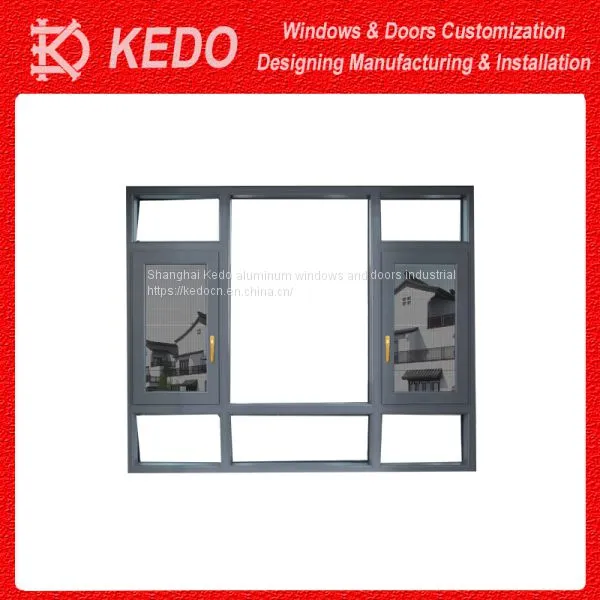 Aluminum Basement Windows With Double Glass photo-4