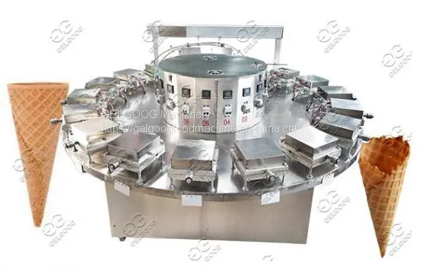 Semi-automatic Ice Cream Cones Baking Rolling Machine Supplier photo-2