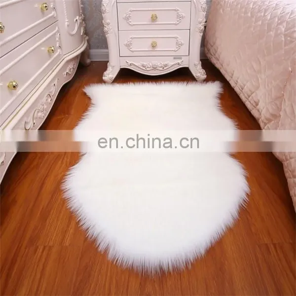 Hot Sales Artificial Faux Sheepskin Fur Rug Made in China 2019 photo-2