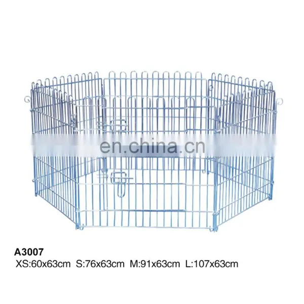 Wholesale Commercial Foldable Collapsible Large Design Cheap Stainless Steel Iron Metal Wire Pet Dog Kennel Cages House photo-4
