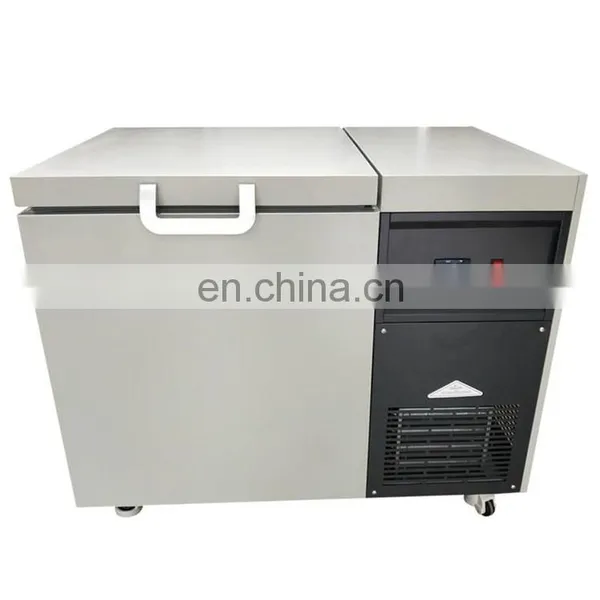 Medical Cryogenic Equipment Mobile Safe Medical Deep Refrigerator Mini 86 Degree Ultra Low Temperature Freezer photo-2