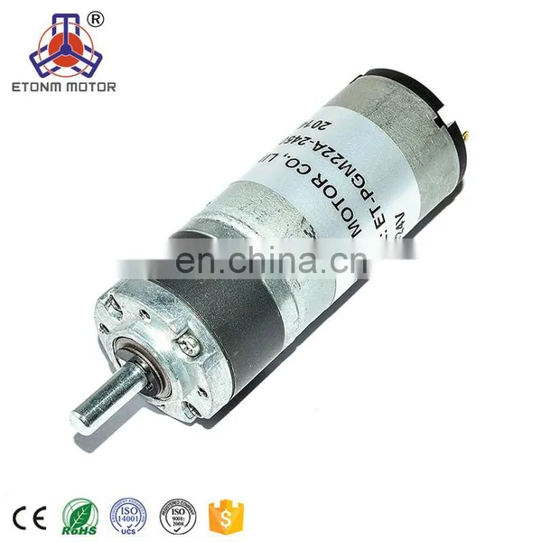 6v Low Noise Small Electric Monitor Motor 100rpm photo-2