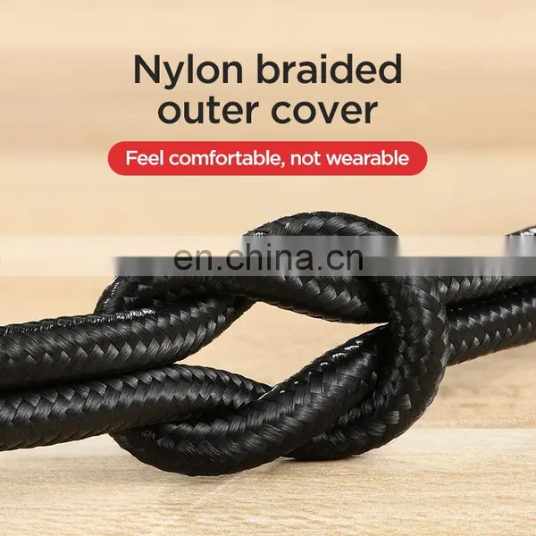 JOYROOM S-M393 Usb Cable Quick Charging Braided Cable Type-c for Huawei 5A With Light photo-3