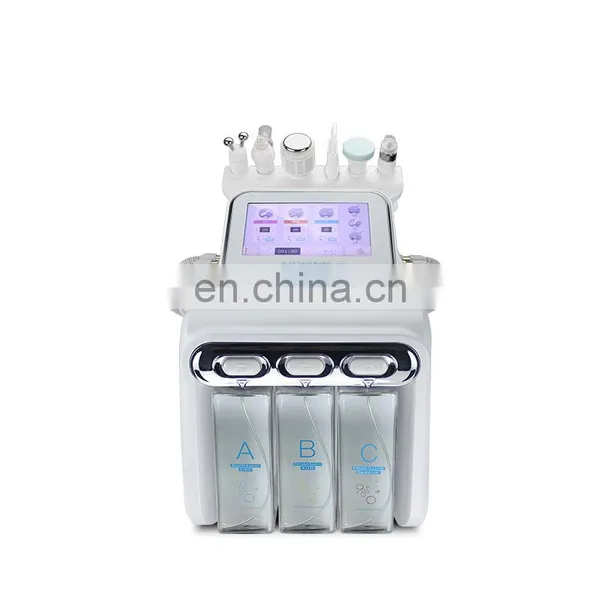 Multifunctional Beauty Equipment Aqua Peel Solution Ultrasonic Scrubber Hydro Skin Peel Facial Machine photo-3