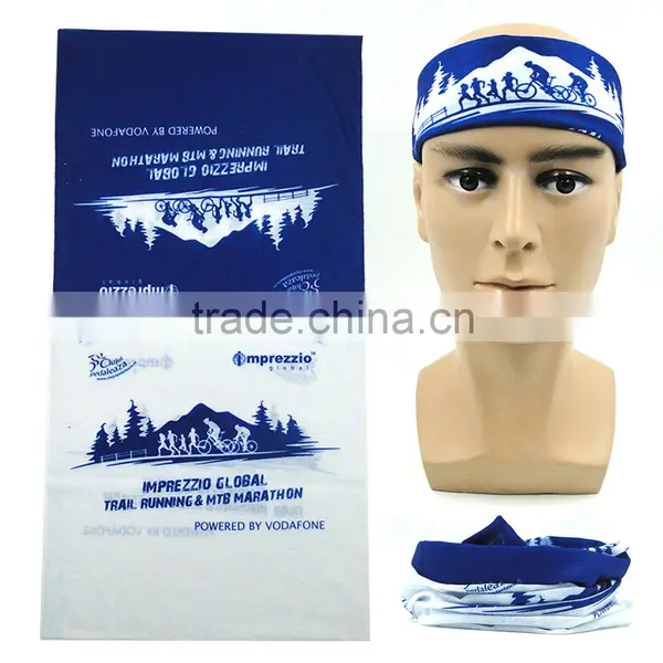 Sublimation Printing Produce Polyester Fabric Seamless Sweat Absorb Yoga Headband Quality Choice photo-6
