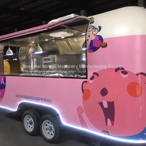Street Shop Car With the Dining Car Coffee Car Food Truck photo-2