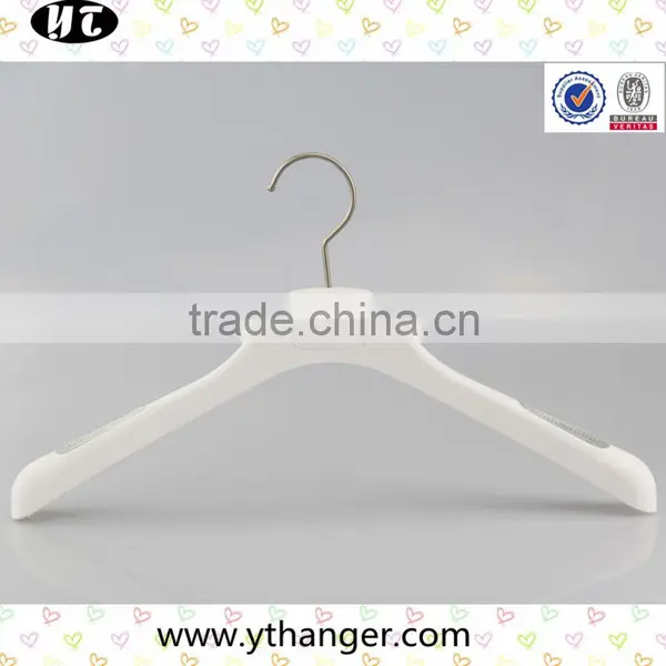 Black Popular Rubber Hanger With Anti-slip Rubber for Coats photo-3