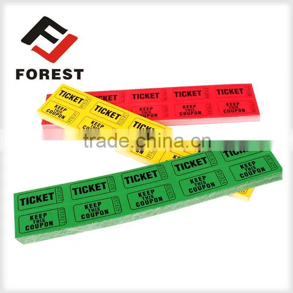Supplier Raffle Tickets, Lottery Tickets, Arcade Ticket Roll Printing Quality Choice photo-3
