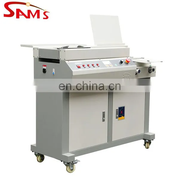 A4 Automatic Paper Processing Machinery Book Spine Glue Binding Machine photo-3
