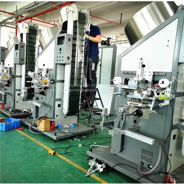 Automatic Botella Maquinas Cap Hot Foil Stamping Machine for Metal Plastic Container Bottle Closure Hot Stamp Printer Maquina photo-5