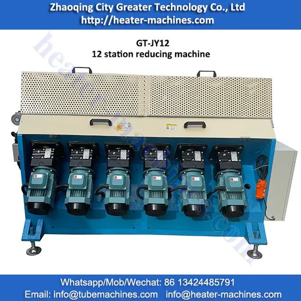GT-JY12 12 Station Roll Reducing Machine Heater Reducing Equipment for Electric Heating Element