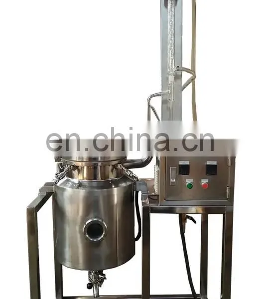 100L SS304 Lab Scale Small Capacity Pilot Plant Herbal Botanical Phytochemical Essential Oil Steam Distill Extraction Machine photo-5