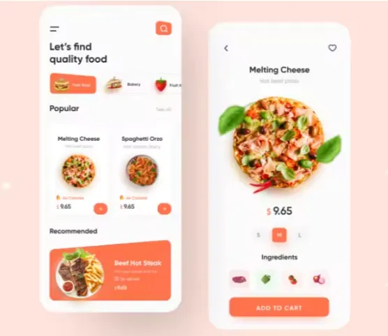Online Food Delivery Mobile App (Android / IOS) Development Software Development With Custom photo-2