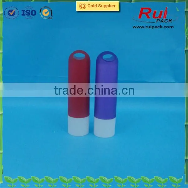 AS Plastic Chromatic Colour Overcap for Keychain Hole Lip Balm Container photo-2
