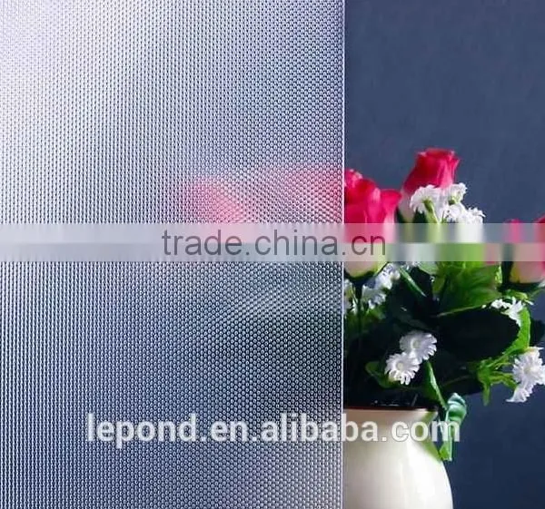 3mm 4mm 5mm Obscure Glass /Clear Nashiji Pattern Figured Glass Manufactory photo-4