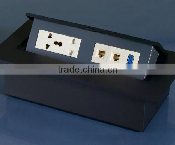 Conference System Multimedia Desktop Power Data Socket With USB photo-2