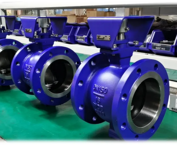Multi-Purpose V-Type Ball Valve for Water, Acid, Gas, and Oxygen Media in Various Industries photo-2