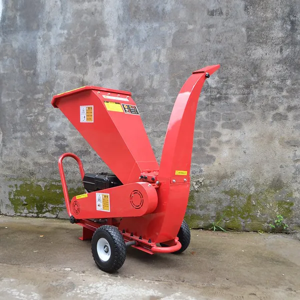 Small Diesel Drives Leaf and Tree Branches Crusher for Home Use photo-6