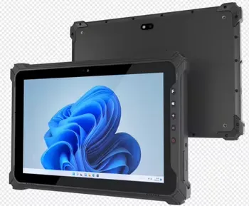 HR1017J Cheapest Factory 10 Inch Intel 4G 8GB+128GB Rugged Tablets With Barcode Scanner Docking Station External Battery NFC Car Holder photo-2