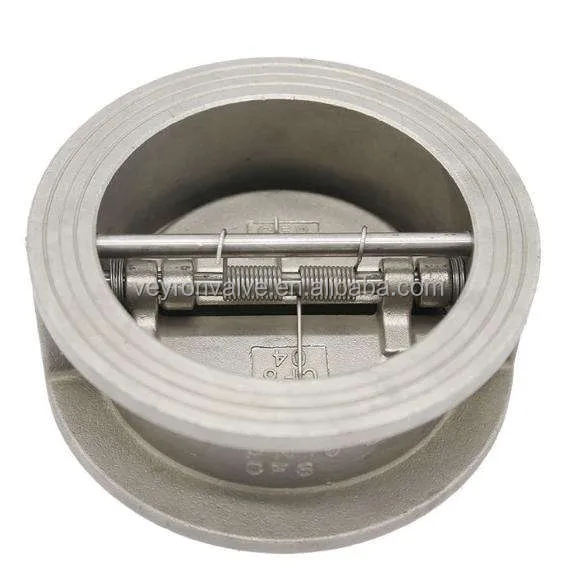 High Flow Wafer Check Valve, Suitable for Chemical and Process Industries